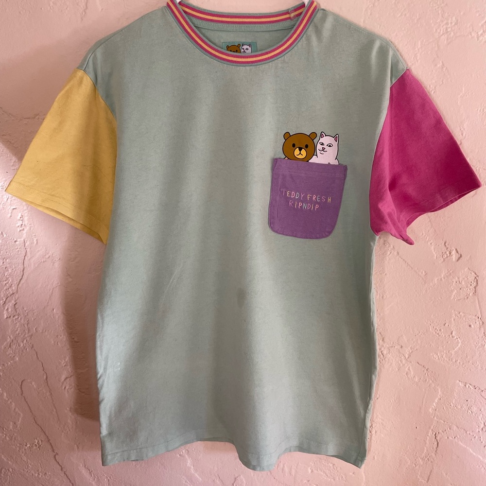 Multi colored RipnDip Tee Shirt